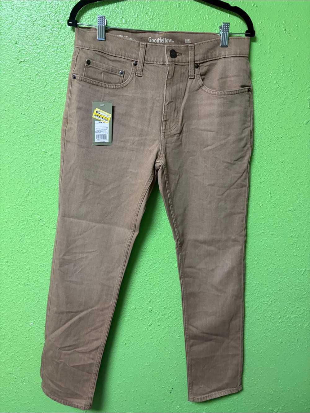 Goodfellow & Co Men’s Brown Slim Straight Jeans